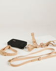 sand dog collar, dog harness, dog leash and poop bag
