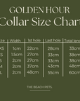 Golden Hour Cowrie Collar