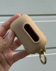 neutral poo bag holder