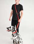 Hands Free Dog Lead - Cherry Red