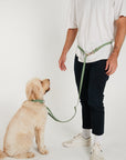 Hands Free Dog Lead - Sage Green