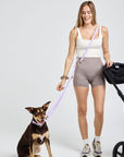 Hands Free Dog Lead - Lilac