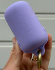 purple poop bag holders waterproof 