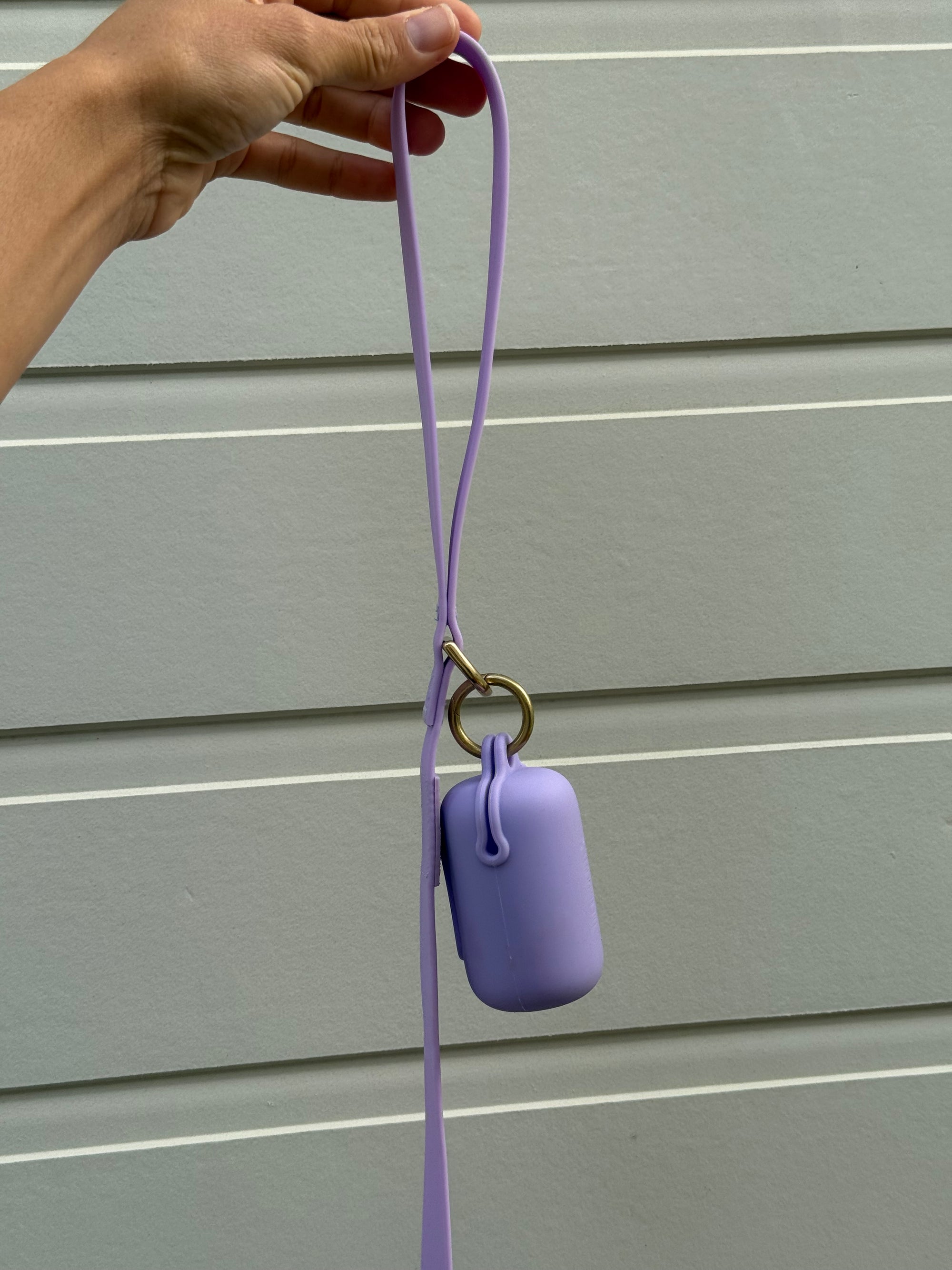 purple poop bag holder waterproof