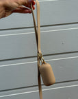 beige waterpoof poo bag pouch