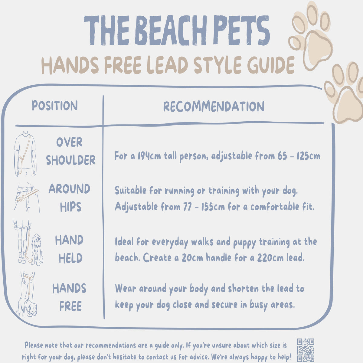 Hands Free Dog Lead - Sage Green