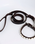 Chocolate Leather Lead